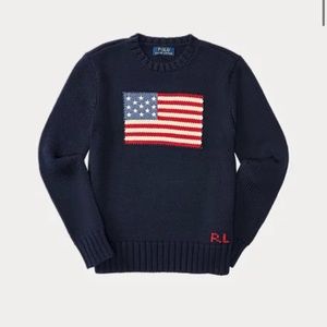 Polo Ralph Lauren American flag sweater